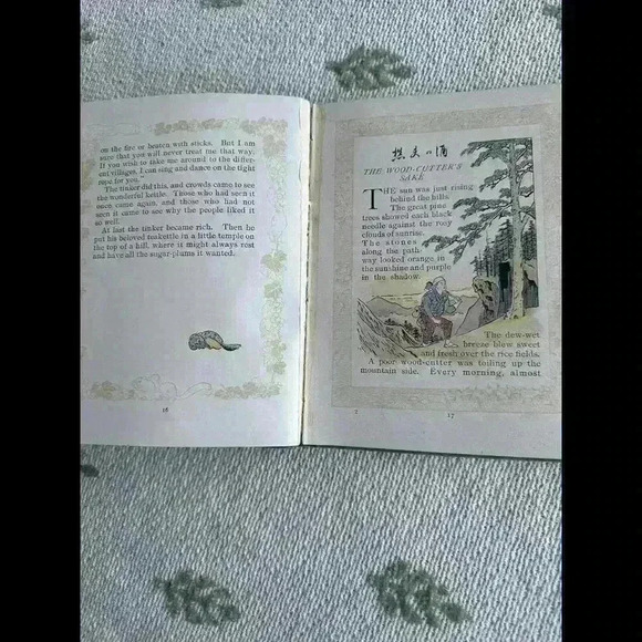 Japanese Fairy Tales, Teresa Pierce Williston, 1904 HC Children's Book - Picture 4 of 8